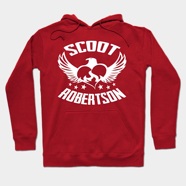 Scoot Robertson Eagle Heart Hoodie by Scoot